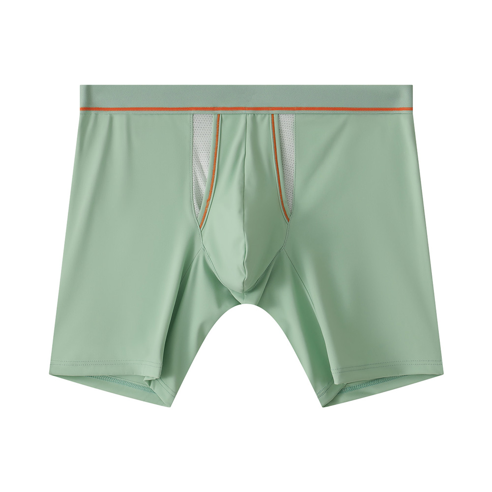 Long Leg Trunk Men - Herrenunterwäsche mit separatem Beutel, Sport-Boxershorts, lange