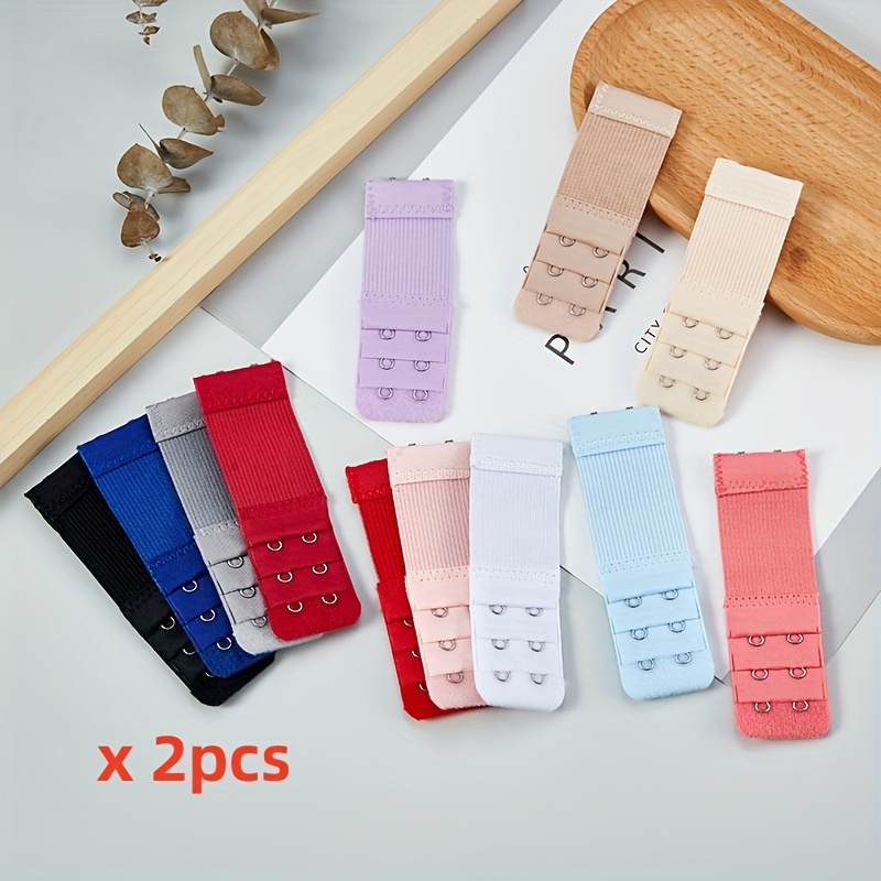 Multi Pack Underwear - 2 Stück/Packung 2-Haken BH-Verlängerungsgurte für Damen,