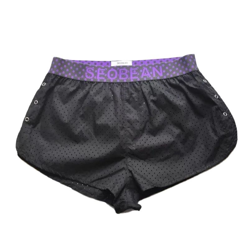 Mesh Sport Boxer - Neue Mode Männer Button Split Boxer